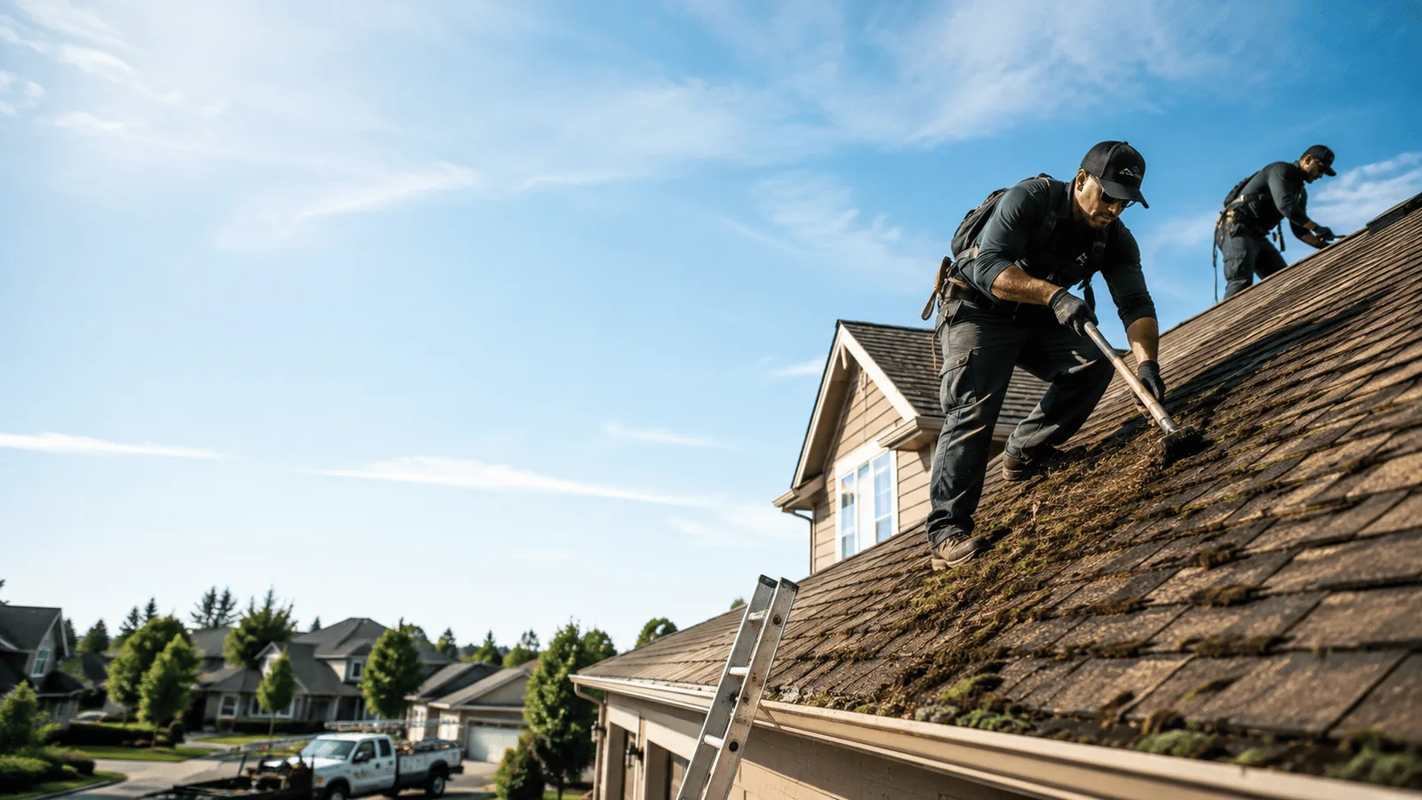 Roof Moss Removal in Elk River, MN near me